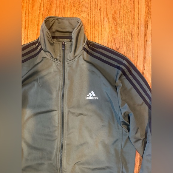 Adidas Green Track Jacket - Picture 4 of 4